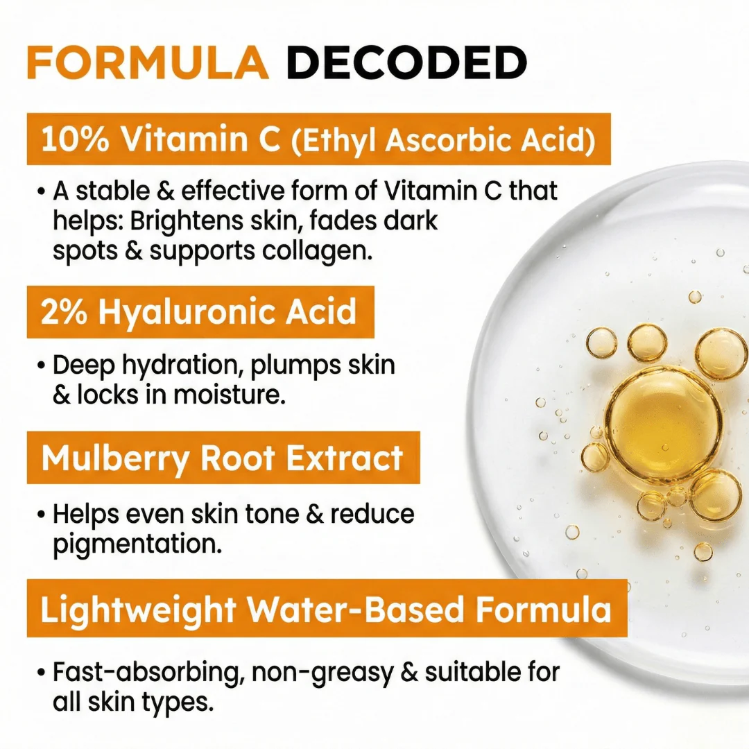 10% Vitamin C Brightening Serum - Image 3