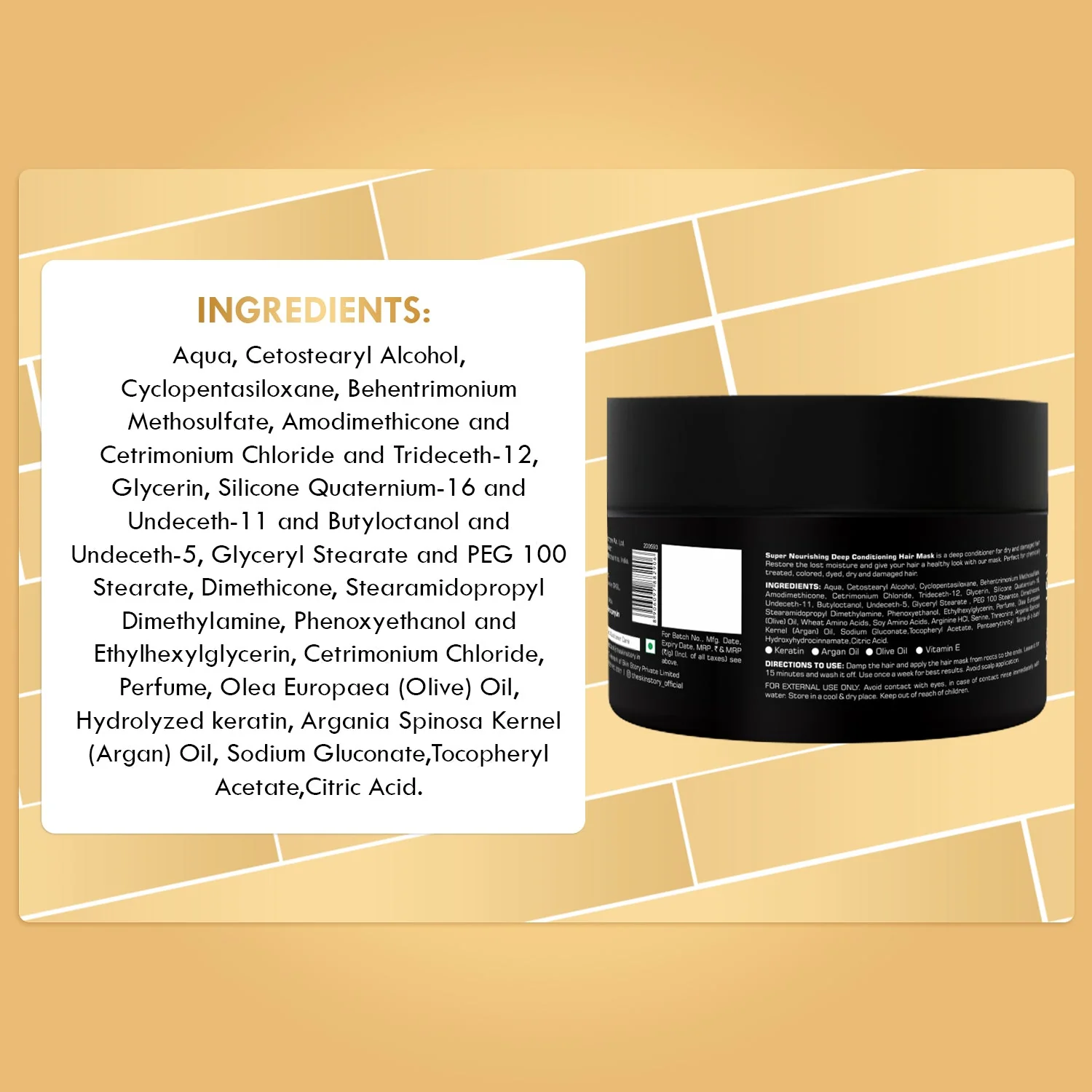 Hair Repair & Keratin & Argan Nourishing Mask - Image 9