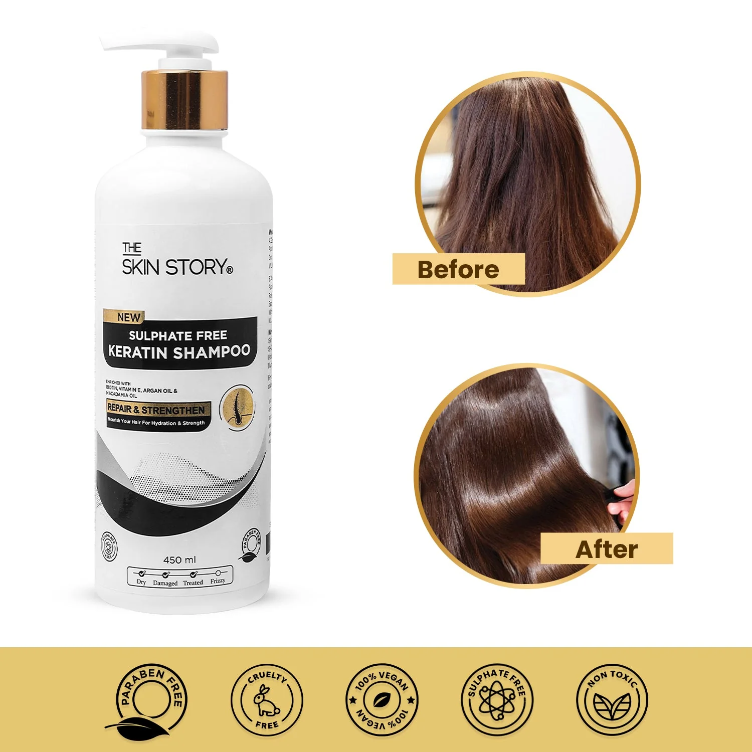 Deep Repair Hair Range for Dry Damaged Rough Hair - Image 6