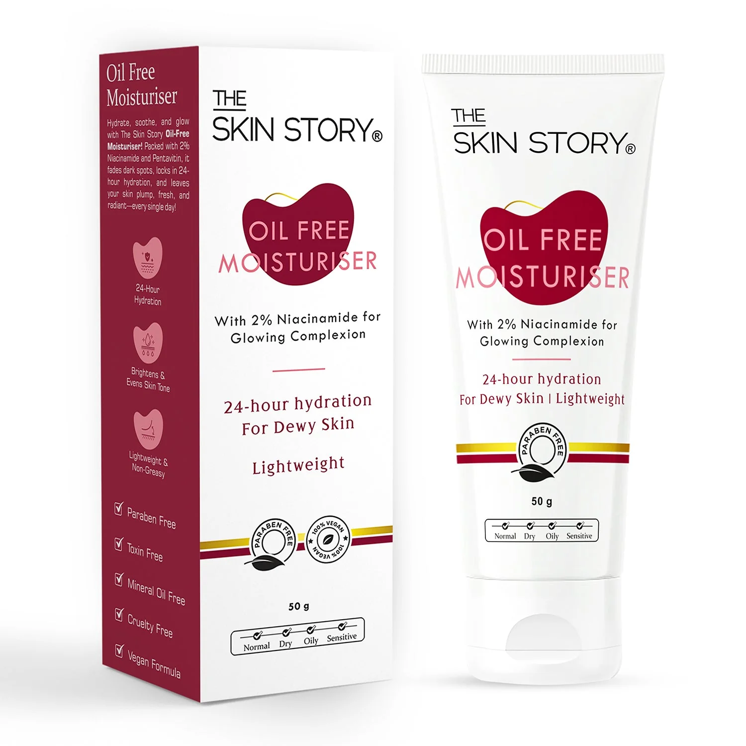 2% Niacinamide Oil-Free Moisturiser - Image 12