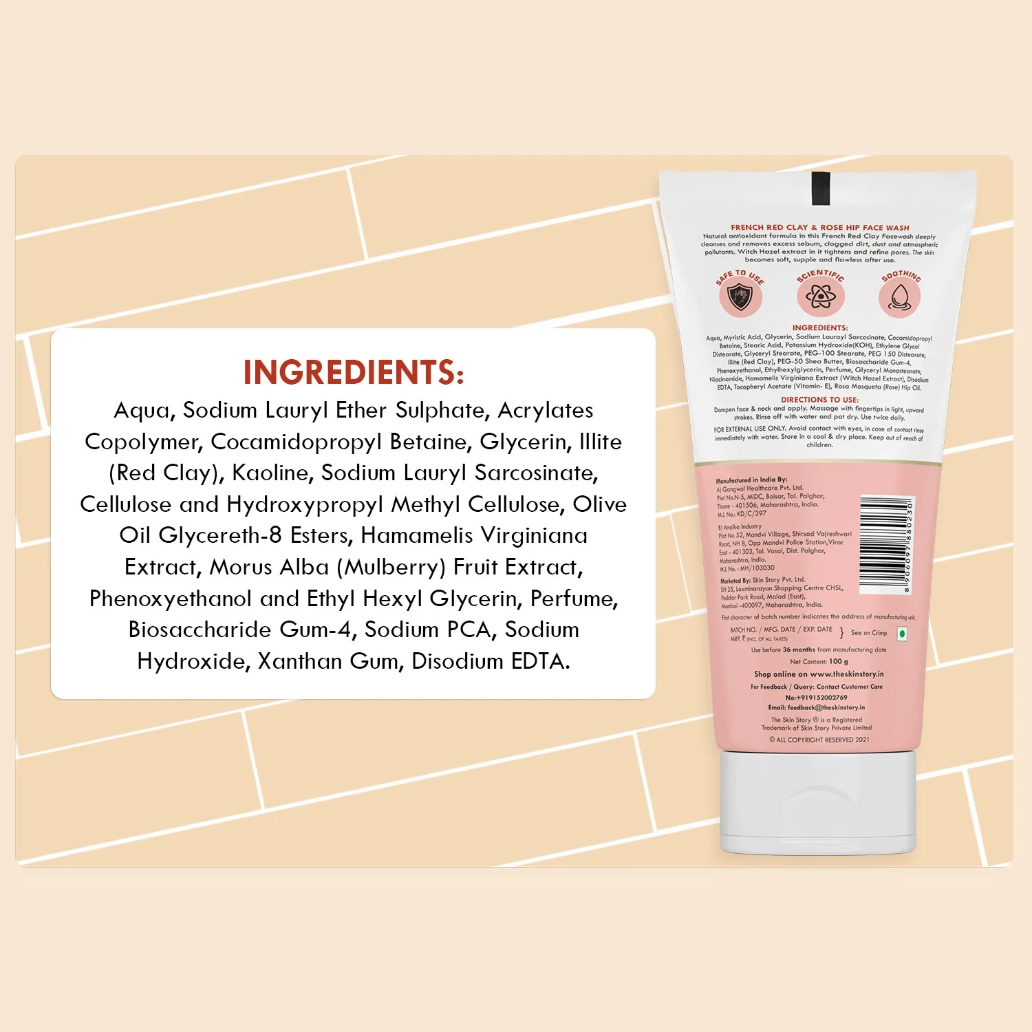 Deep Detox 3-in-1 Clay Wash, Scrub & Pack - Image 9