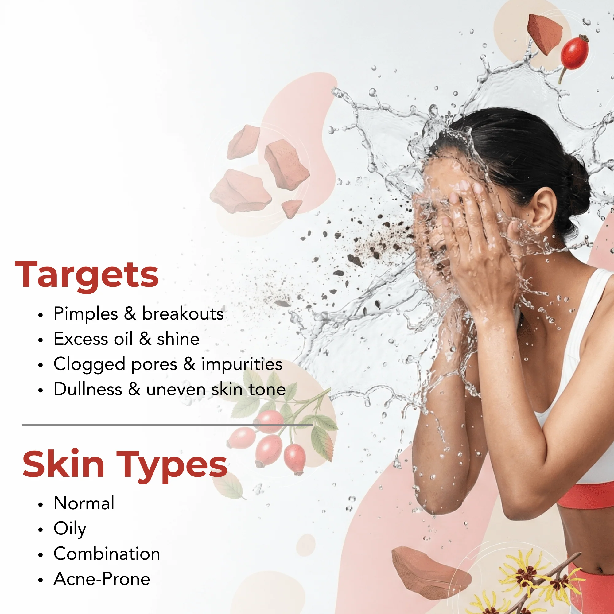 French Multani Mitti Oil Control Face Wash - Image 4