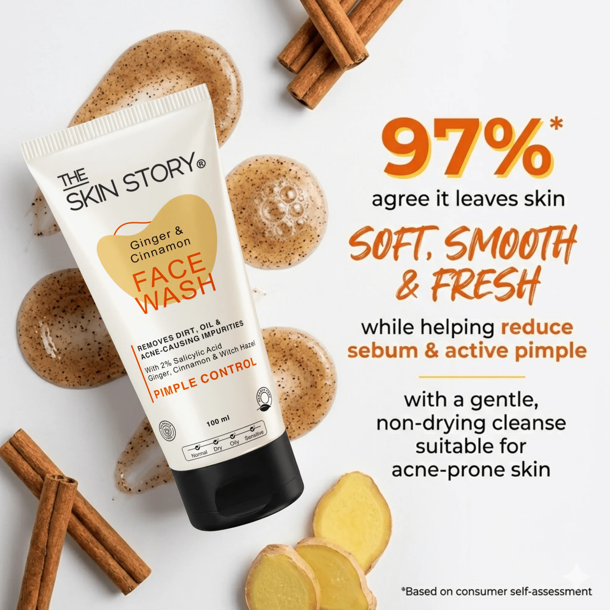 Pimple & Acne Control Face Wash - Image 4