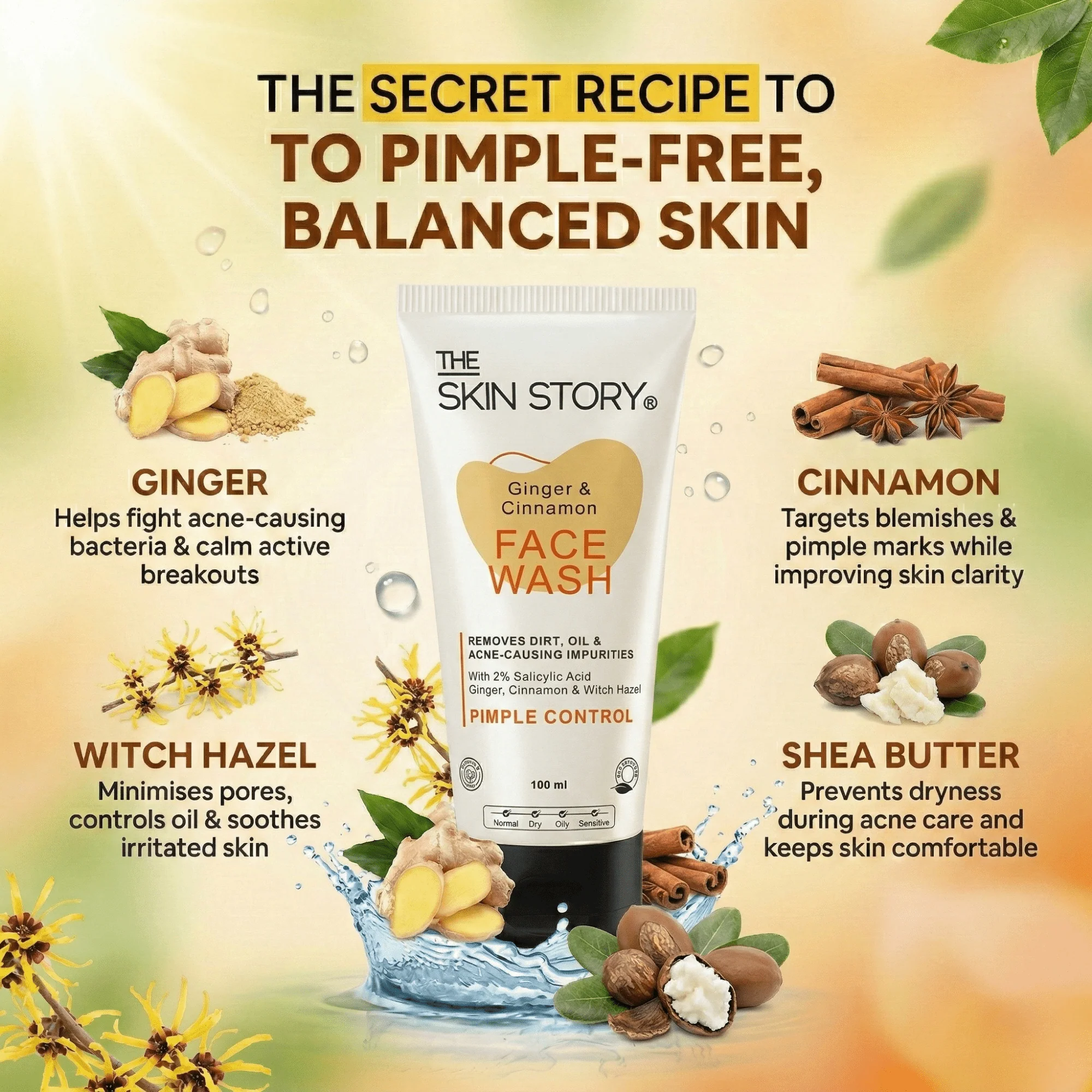 Pimple & Acne Control Face Wash - Image 5