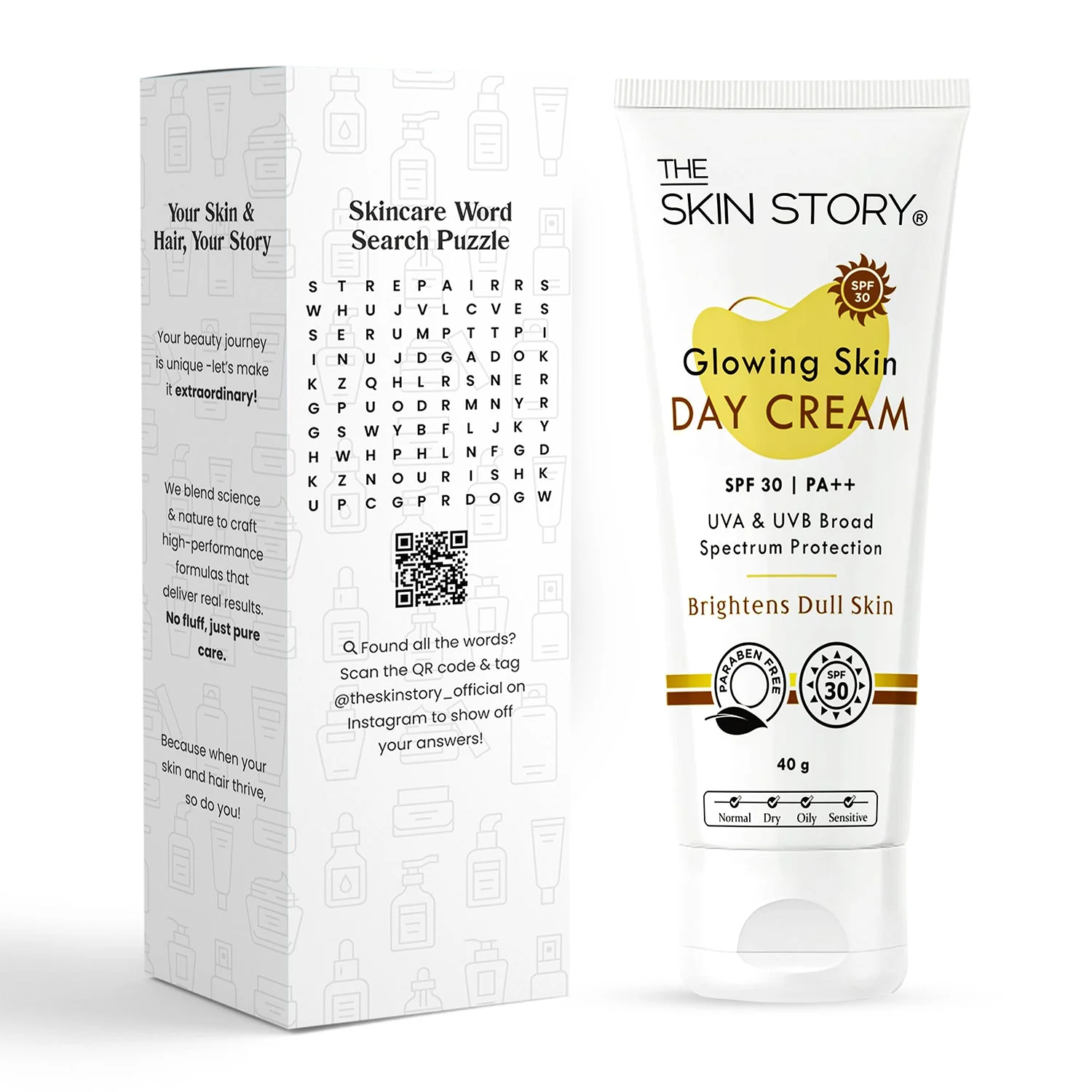 Glowing Skin Day Cream SPF 30 + Moisturiser - Image 9