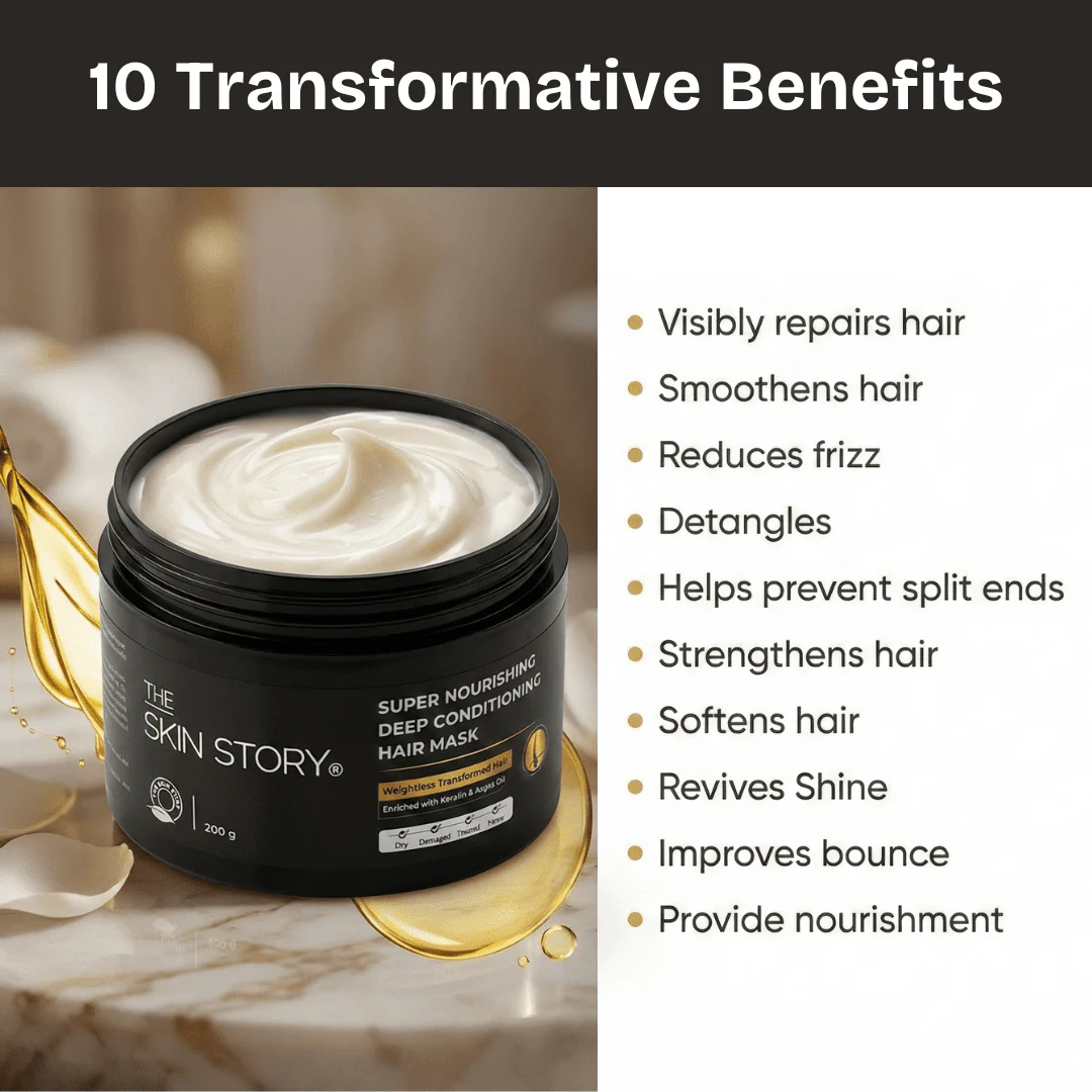 Sulphate Free Hair Repair Trio with Spa Hair Mask - Image 11